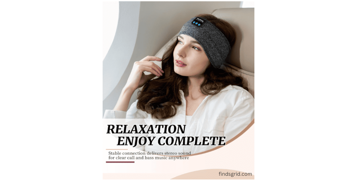 Affordable tech gifts for lifestyle lovers featuring a wireless relaxation headband for air travel