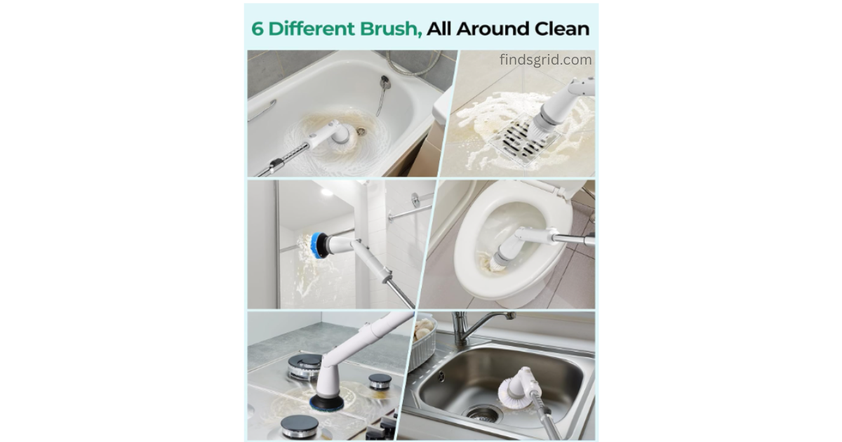 KHelfer KH8 Electric Spin Scrubber