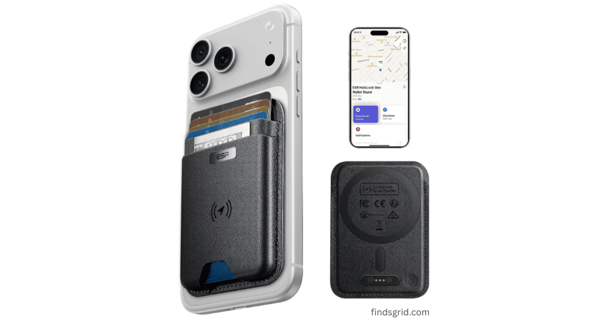 ESR Geo MagSafe Wallet Review with official Apple Certified Find My network support