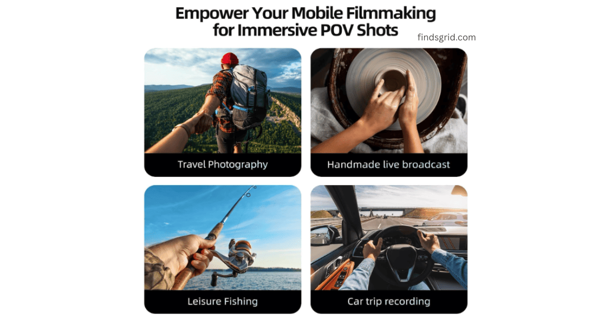 POV Vlogging Examples with Telesin Phone Neck Holder