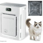 HEAPETS P358 Air Purifier Review - washable pre-filter close-up