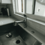kitchen sink drain smell problem caused by neglected dirty sink drain