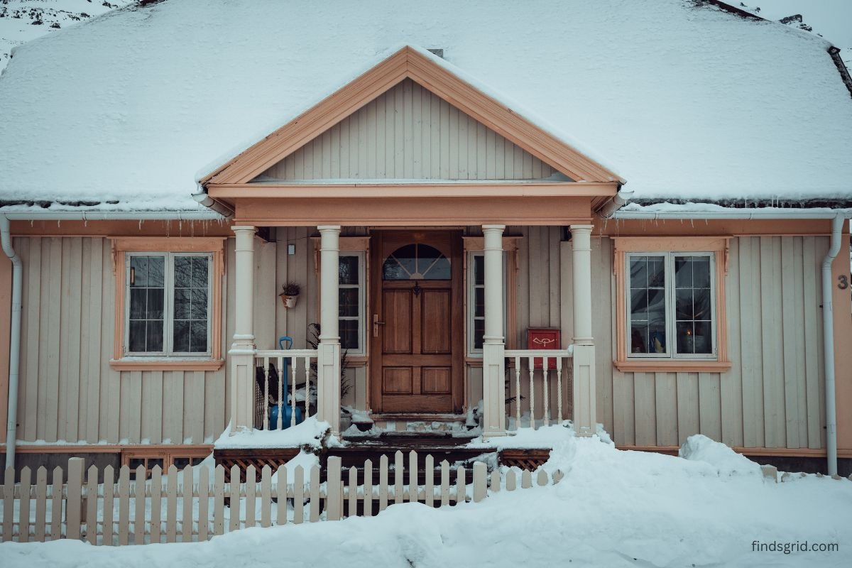 Draft proof your house before winter by sealing the weatherstripping around an exterior door