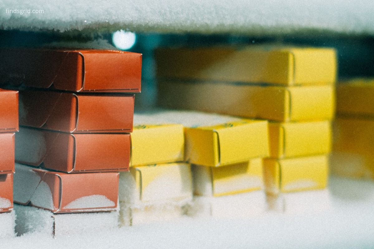 sealed containers inside a freezer for sub-zero seed storage